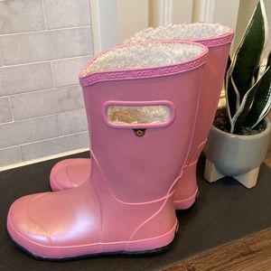 Bogs bloom girls lined insulated winter rainboots💝☔️